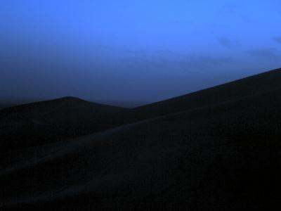 wueste bei nacht